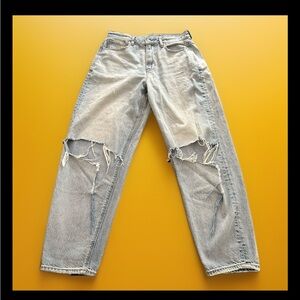 American Eagle Outfitters Light Blue Denim Pants 6